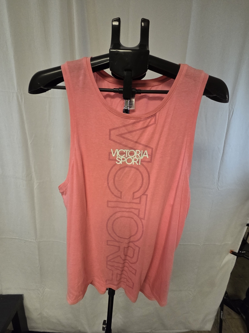 Victoria Sport Coral Pink Tank Top - Sleeveless Active Tee